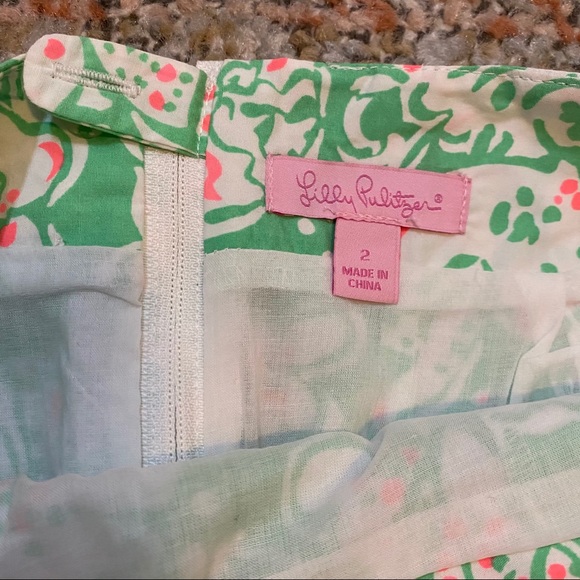 Lilly Pulitzer corrie skirt beach bash - Picture 5 of 7